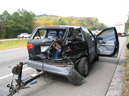 Totalled Sienna